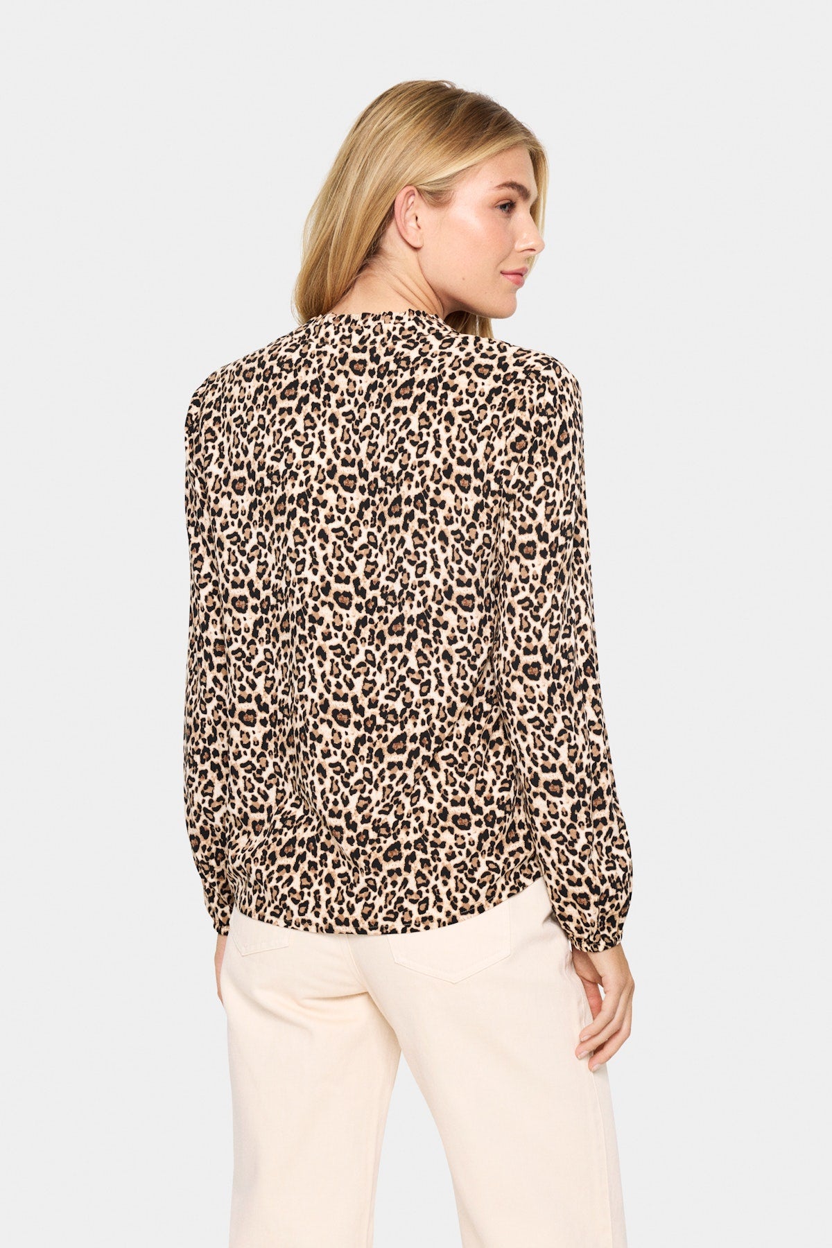 Saint Tropez EdaSZ Leopard Blouse