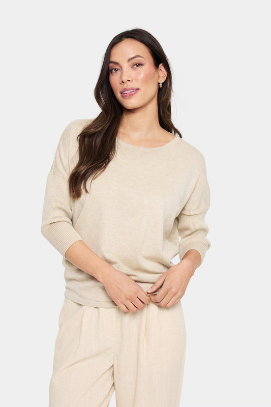 Saint Tropez MilaSZ R-Neck Pullover