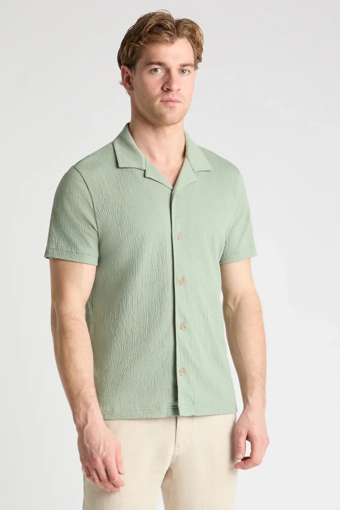 Remus Uomo Cuban Collar Jersey Shirt