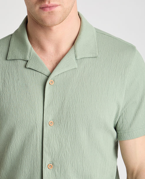 Remus Uomo Cuban Collar Jersey Shirt