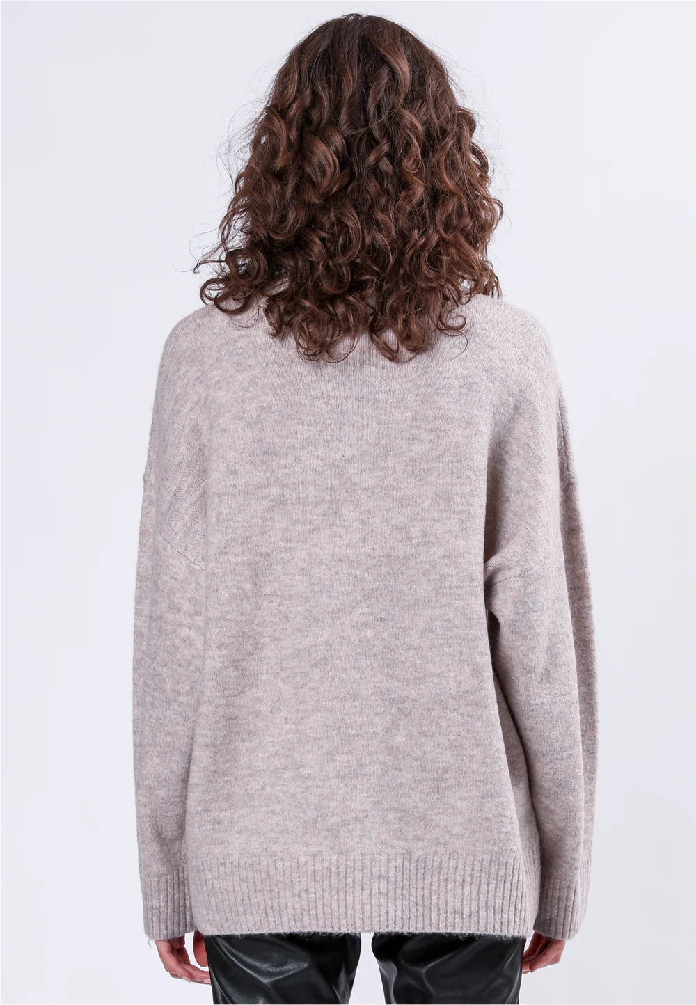 Religion Revolution Oversized Jumper Ashes of Roses & Black