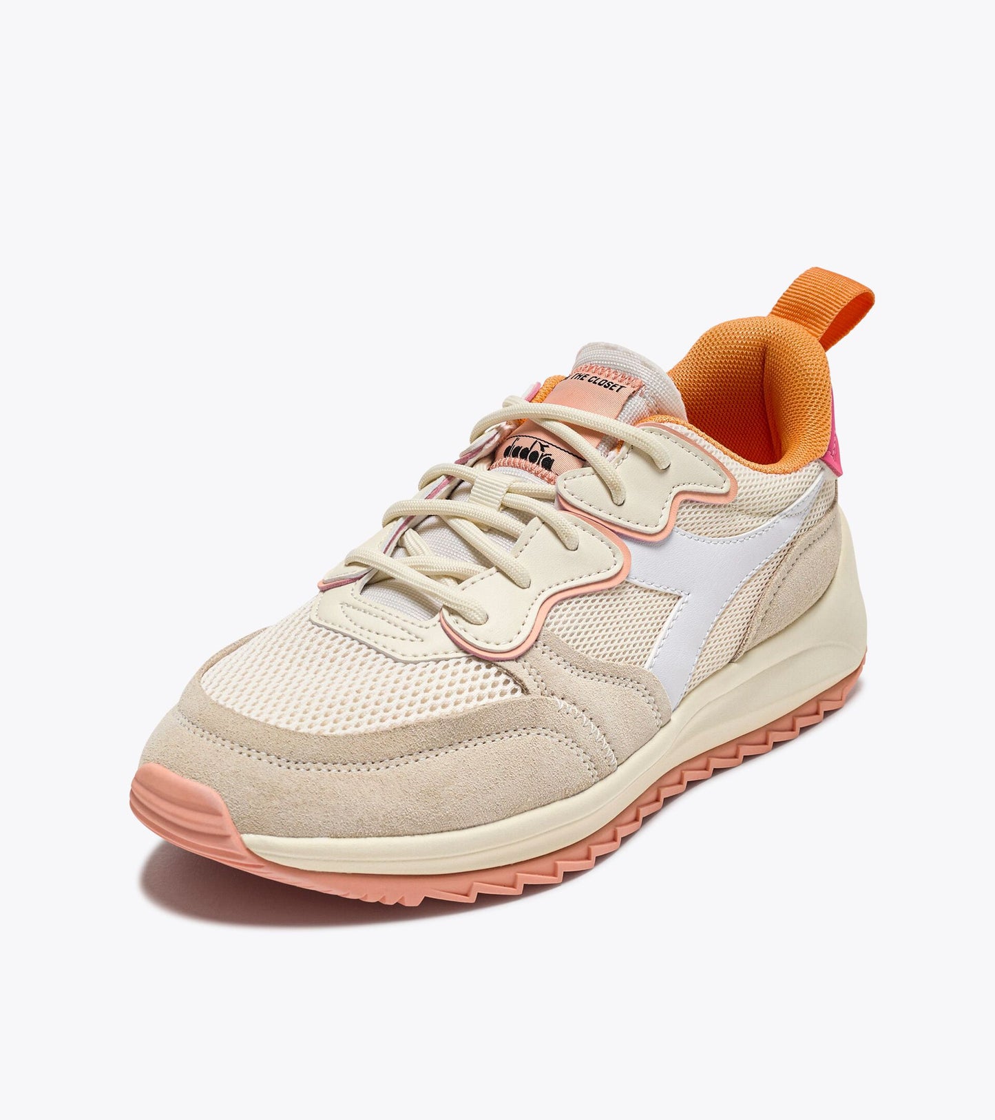 Diadora Womens Trainers Jolly Suede Mesh