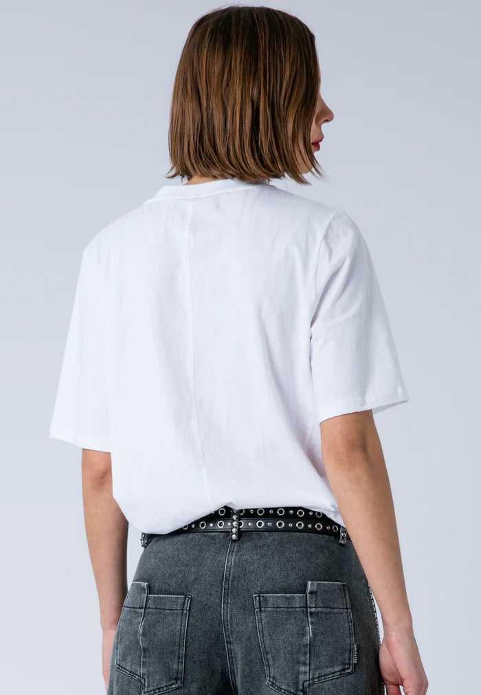 Religion Bella T-shirt Rock N Roll White