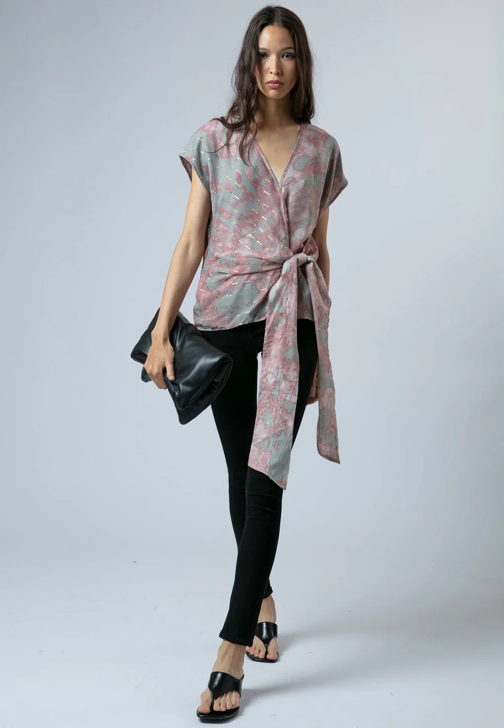 Religion Eline Top Pink & Grey