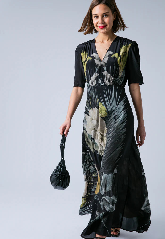 Religion Taylor Maxi Tea Dress Camellia Yellow