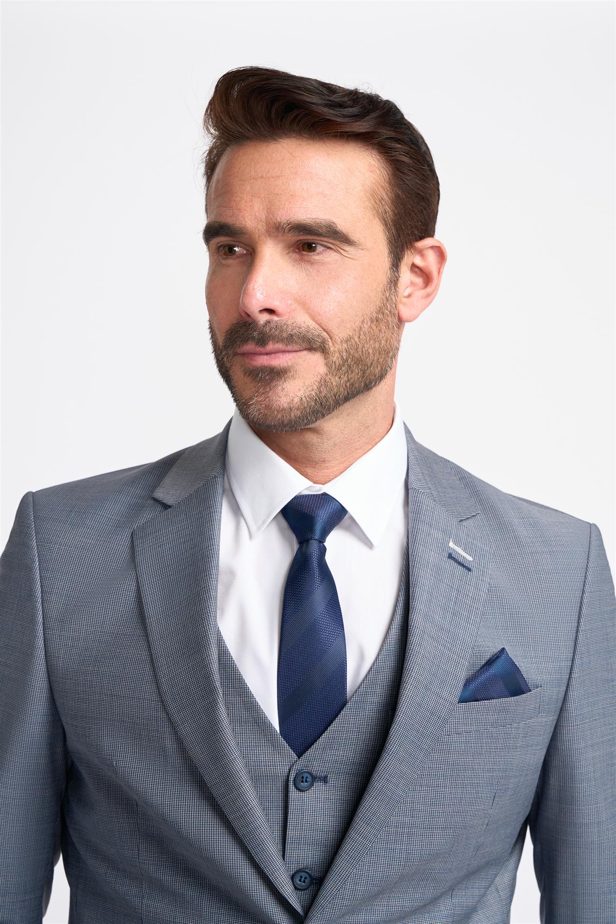 Cavani Bond Wool Rich Puppy Tooth Blazer