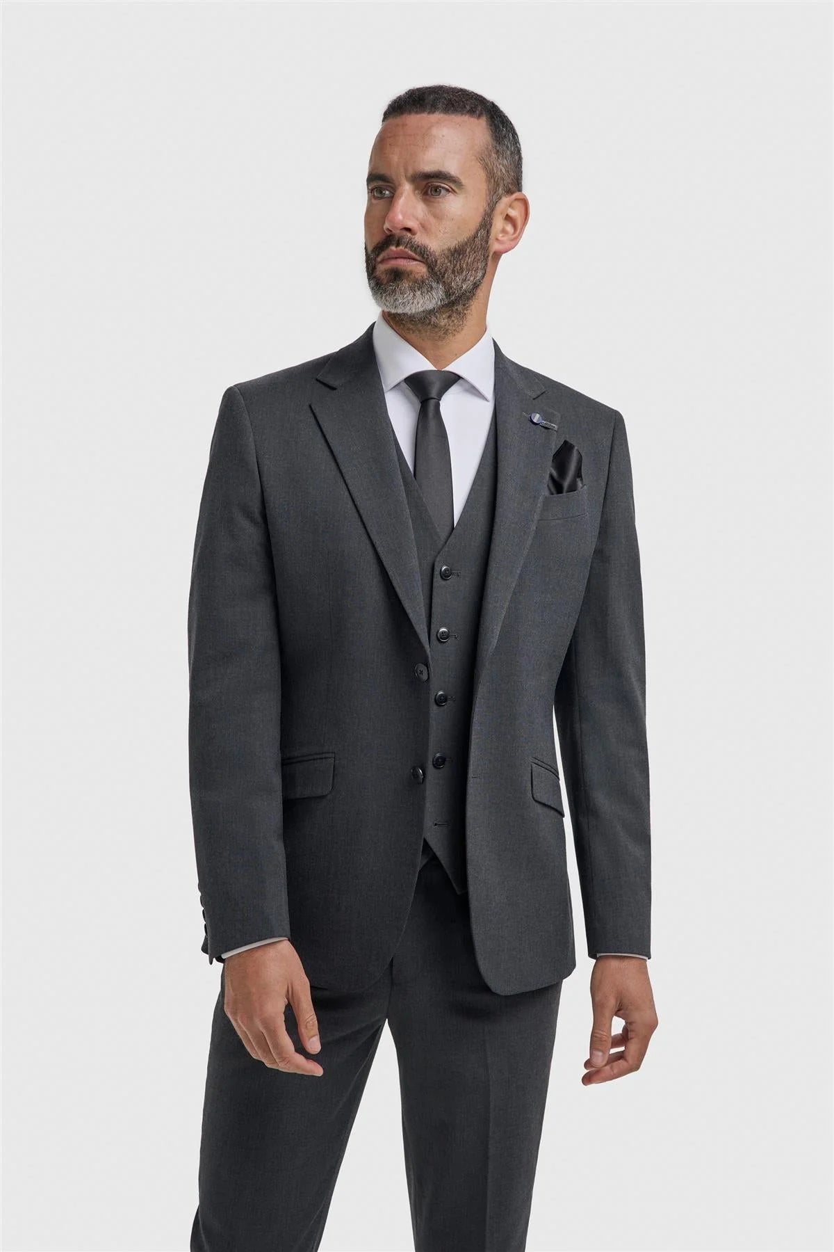 Cavani Malibu Charcoal Blazer
