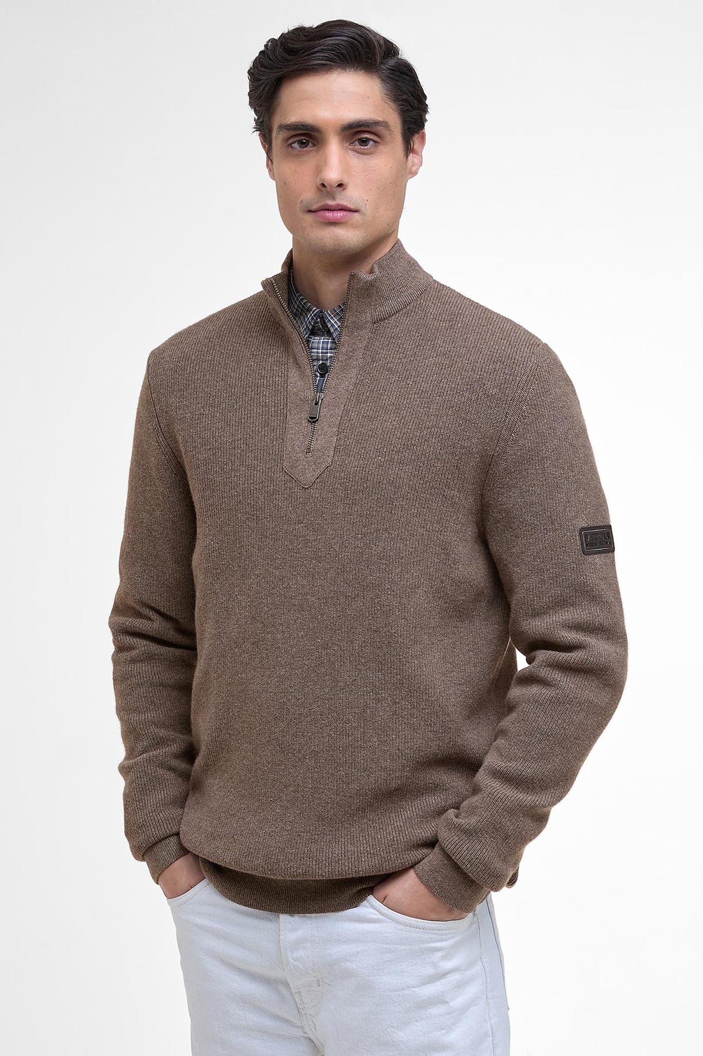 Barbour International Crawley Half-Zip Jumper