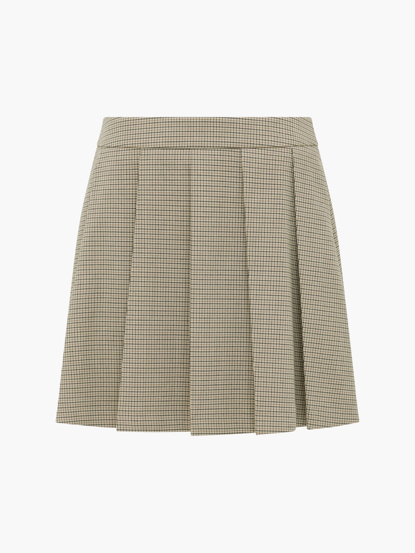 French Connection Shayla Prince of Wales Check Pleated Mini Skirt