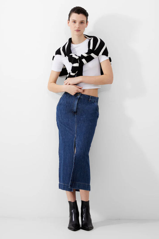 French Connection Denver Denim Midaxi Skirt