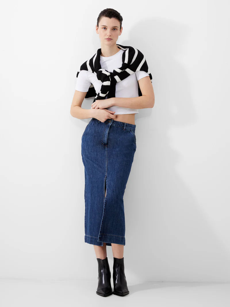 French Connection Denver Denim Midaxi Skirt