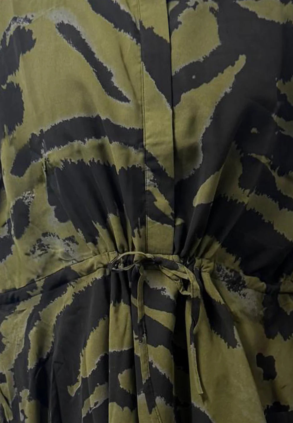 Religion Serene Green Zebra Printed Dress