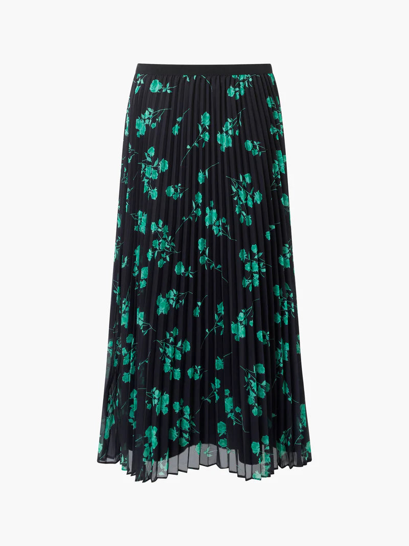 French Connection Alessandra Recycled Pleated Skirt