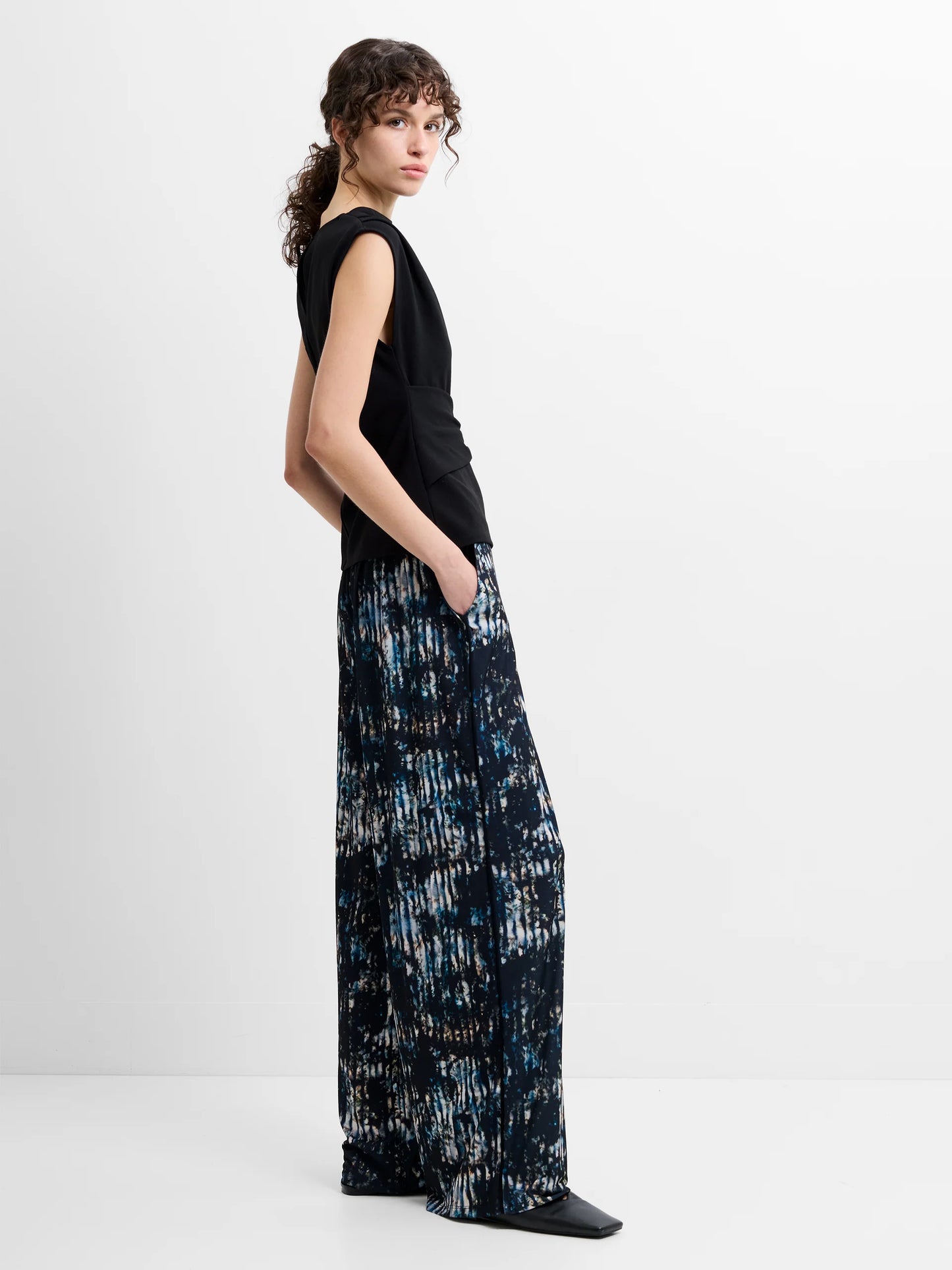 French Connection Orla Zina Wide Leg Trousers