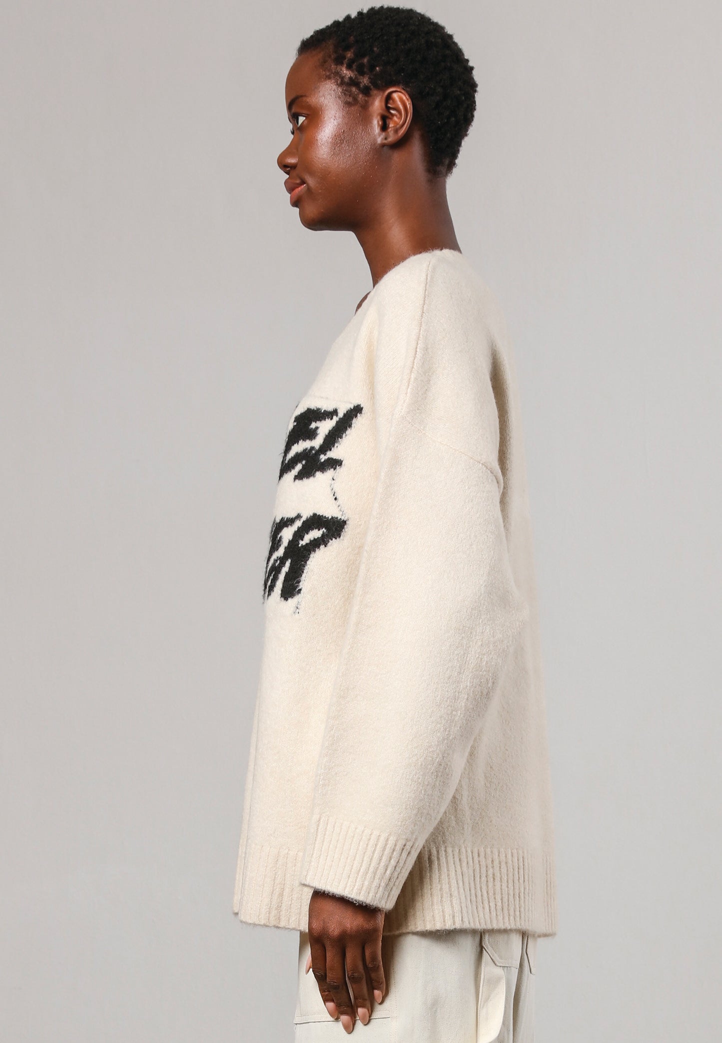 Religion – Winter White Revolution Jumper