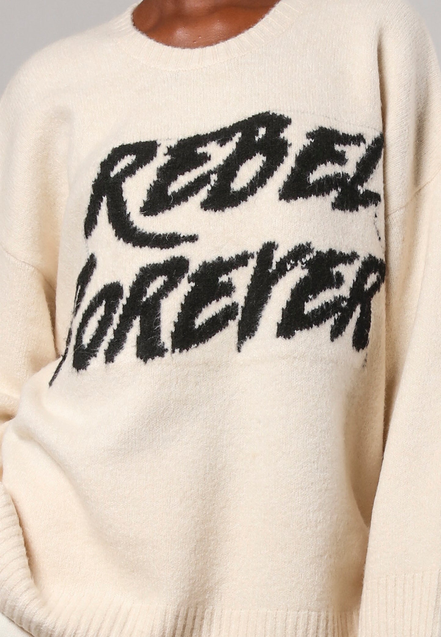 Religion – Winter White Revolution Jumper