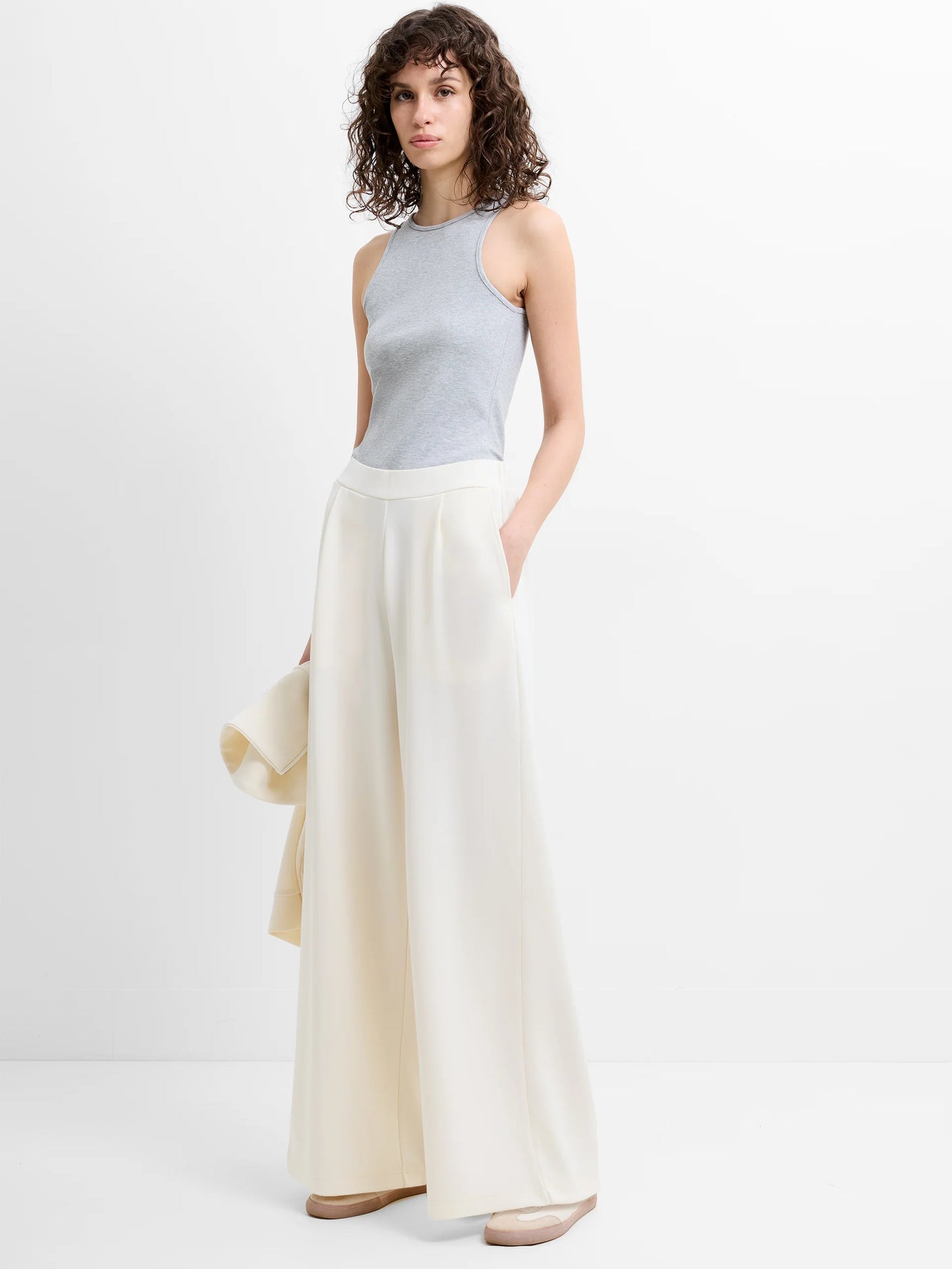 French Connection Wren Wide Leg Trousers