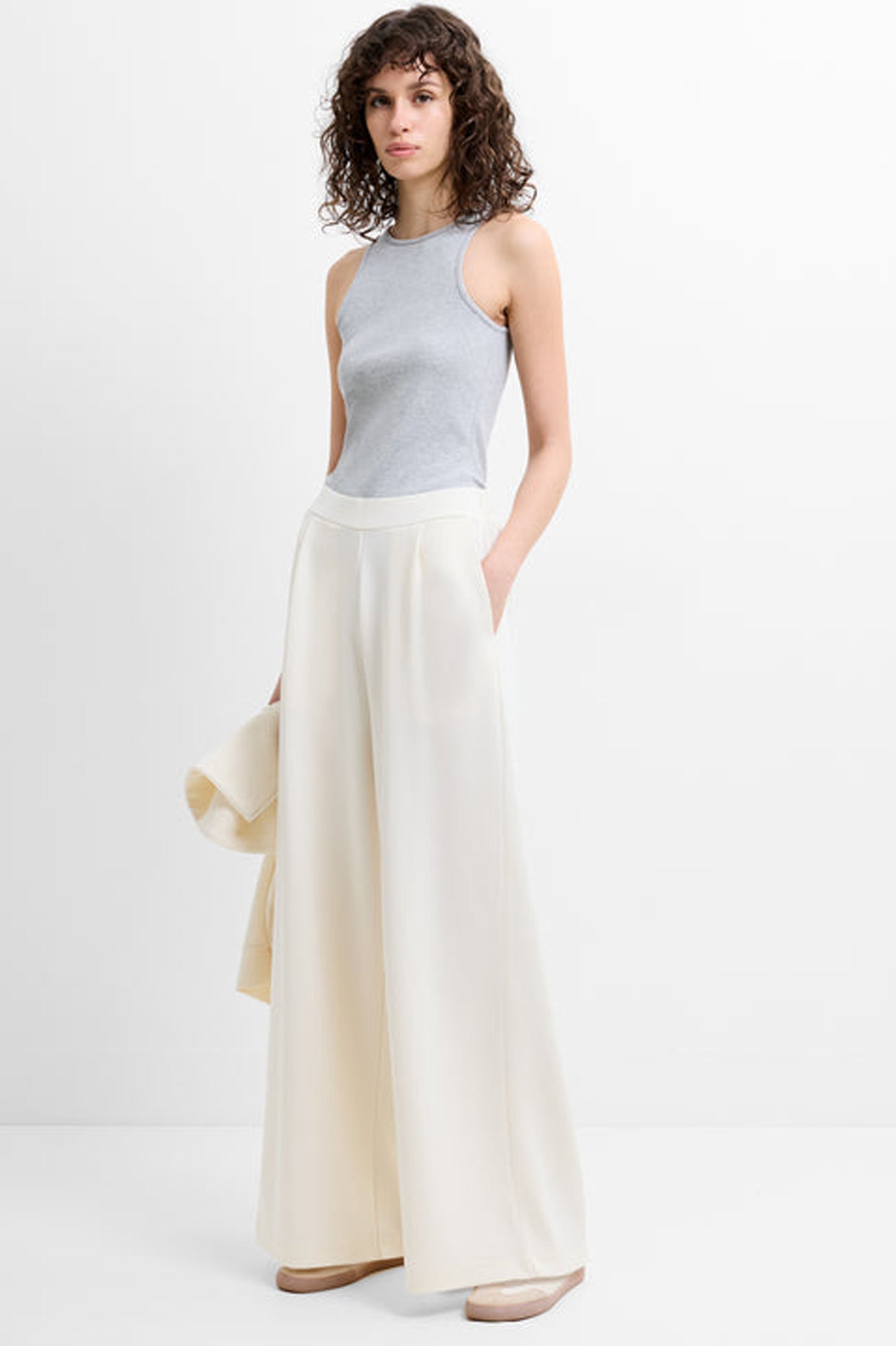 French Connection Wren Wide Leg Trousers