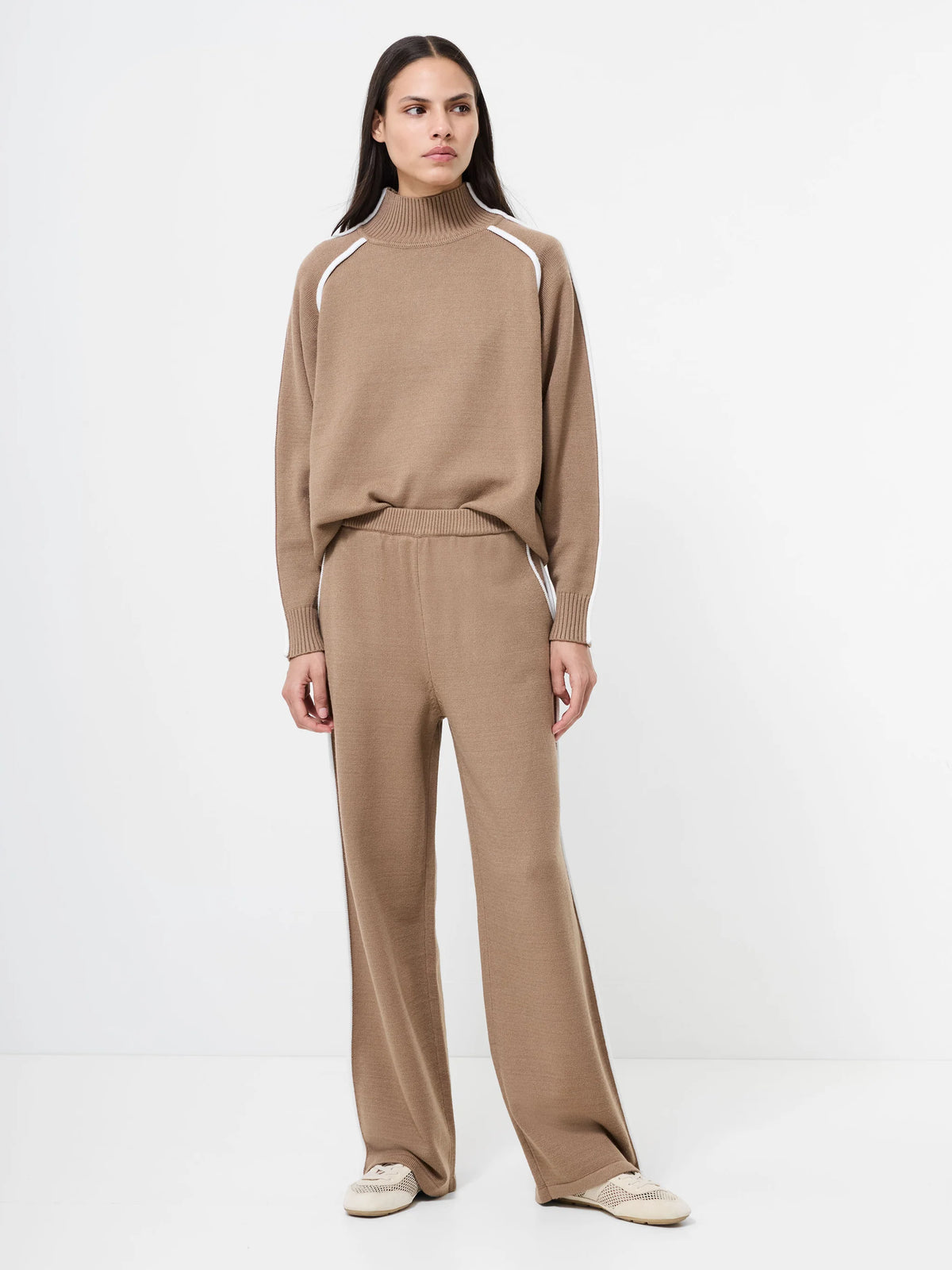 French Connection Jordan Wide Leg Trousers