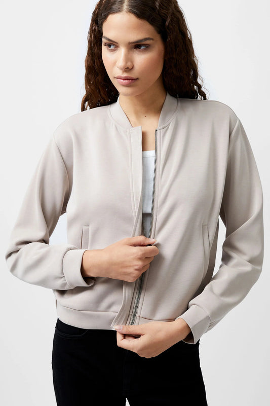 French Connection Wren Zip Through Bomber Jacket