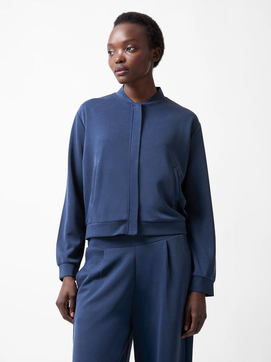 French Connection Wren Zip Through Bomber Jacket