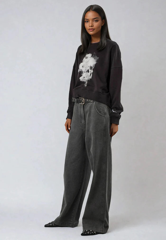 Religion Flora Sweat Black