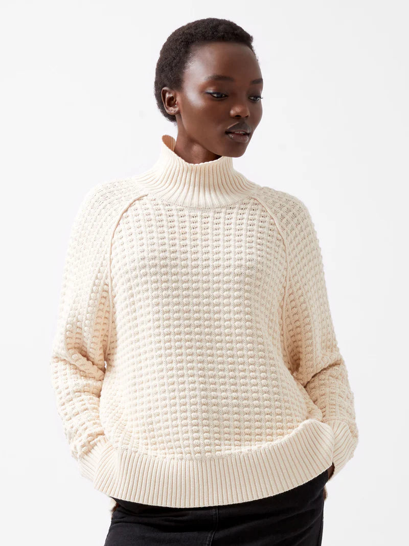 French Connection Keya Popcorn Knit Mozart Jumper