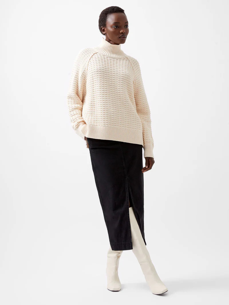 French Connection Keya Popcorn Knit Mozart Jumper