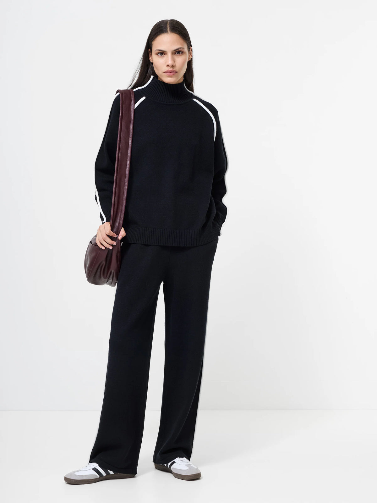 French Connection Jordan High Neck Long Sleeve Jumper
