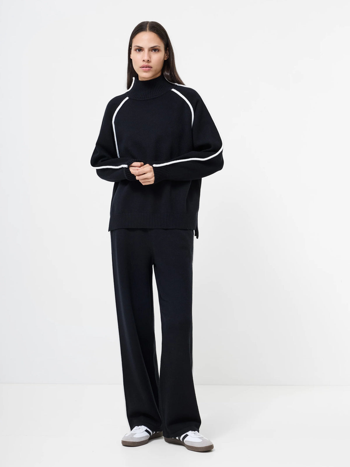 French Connection Jordan High Neck Long Sleeve Jumper