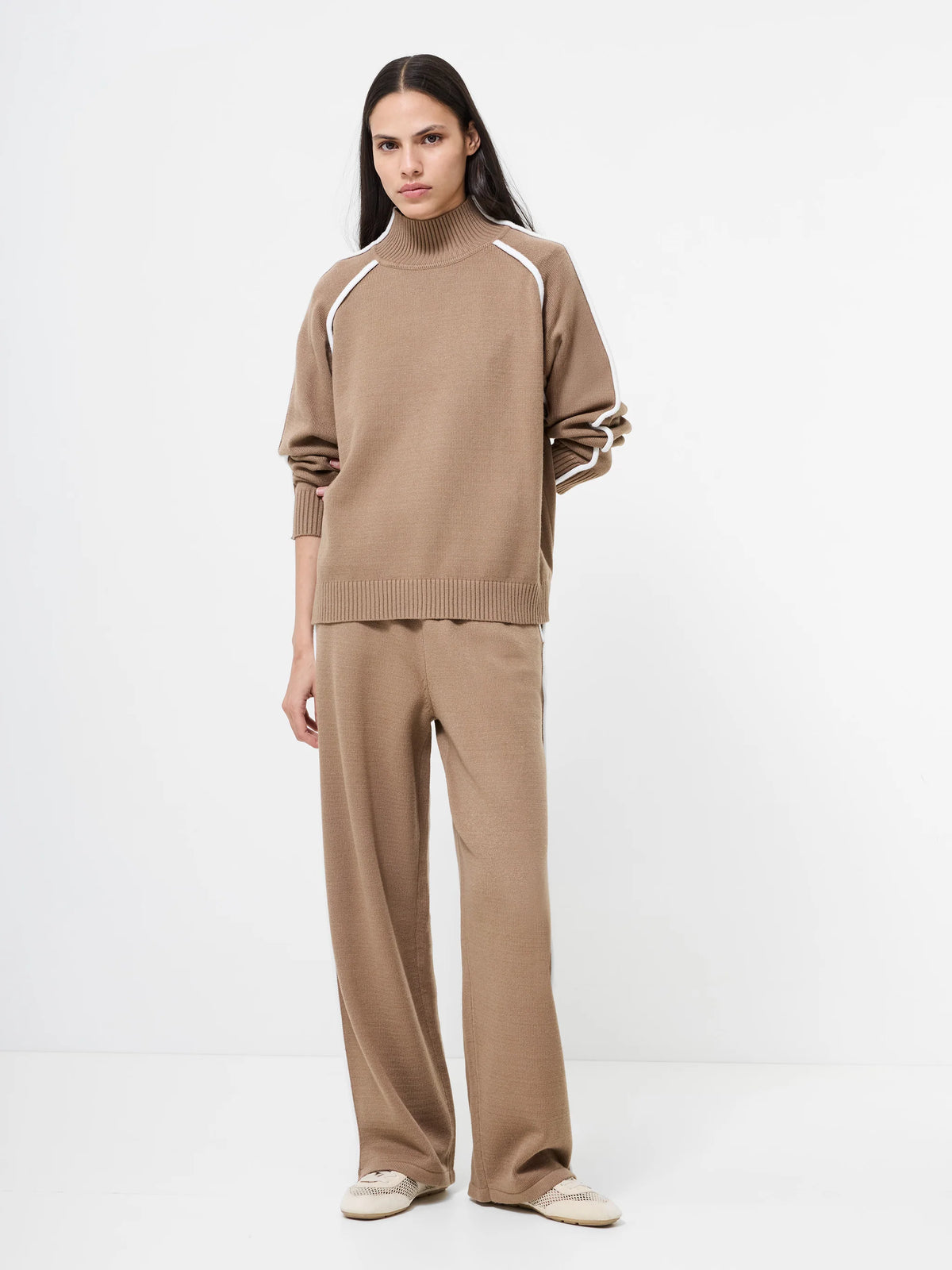 French Connection Jordan High Neck Long Sleeve Jumper