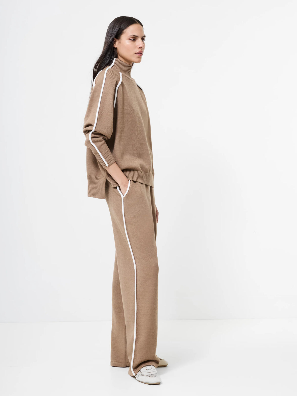 French Connection Jordan High Neck Long Sleeve Jumper