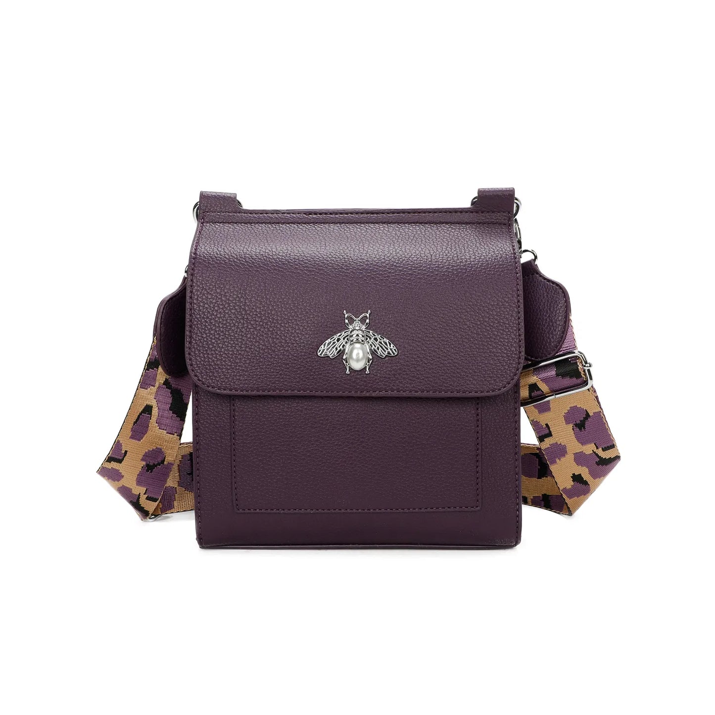 Jamie Bgs Bee Crossbody / Plum