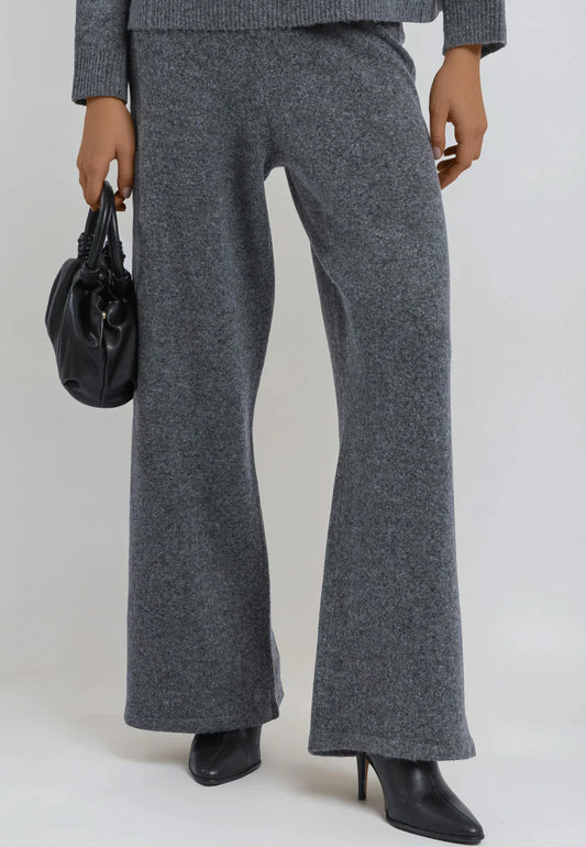 Religion Lucious Knitted Pant Charcoal