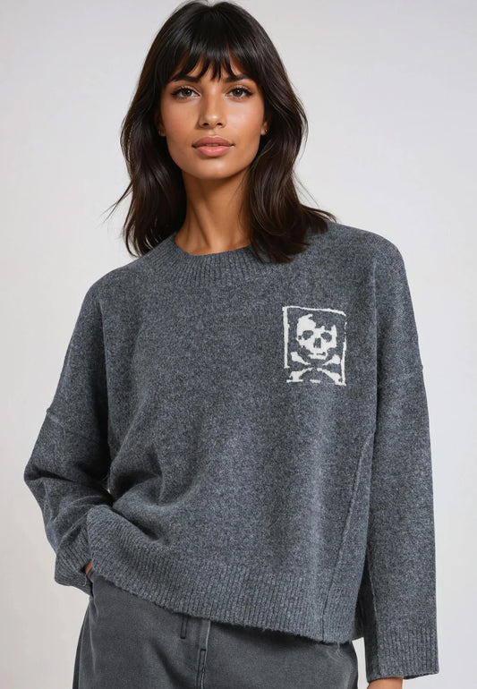 Religion Luscious Jumper Charcoal