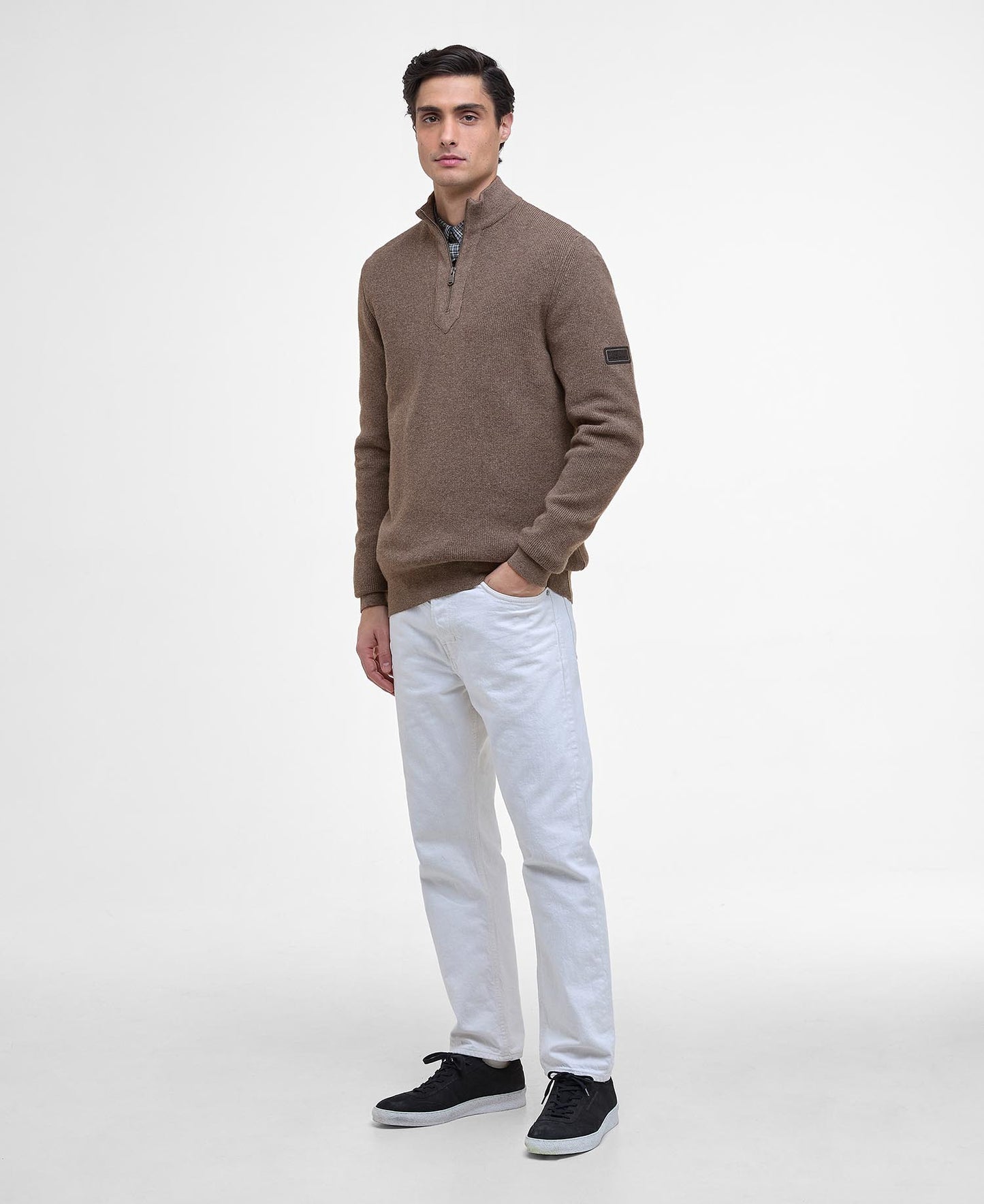 Barbour International Crawley Half-Zip Jumper