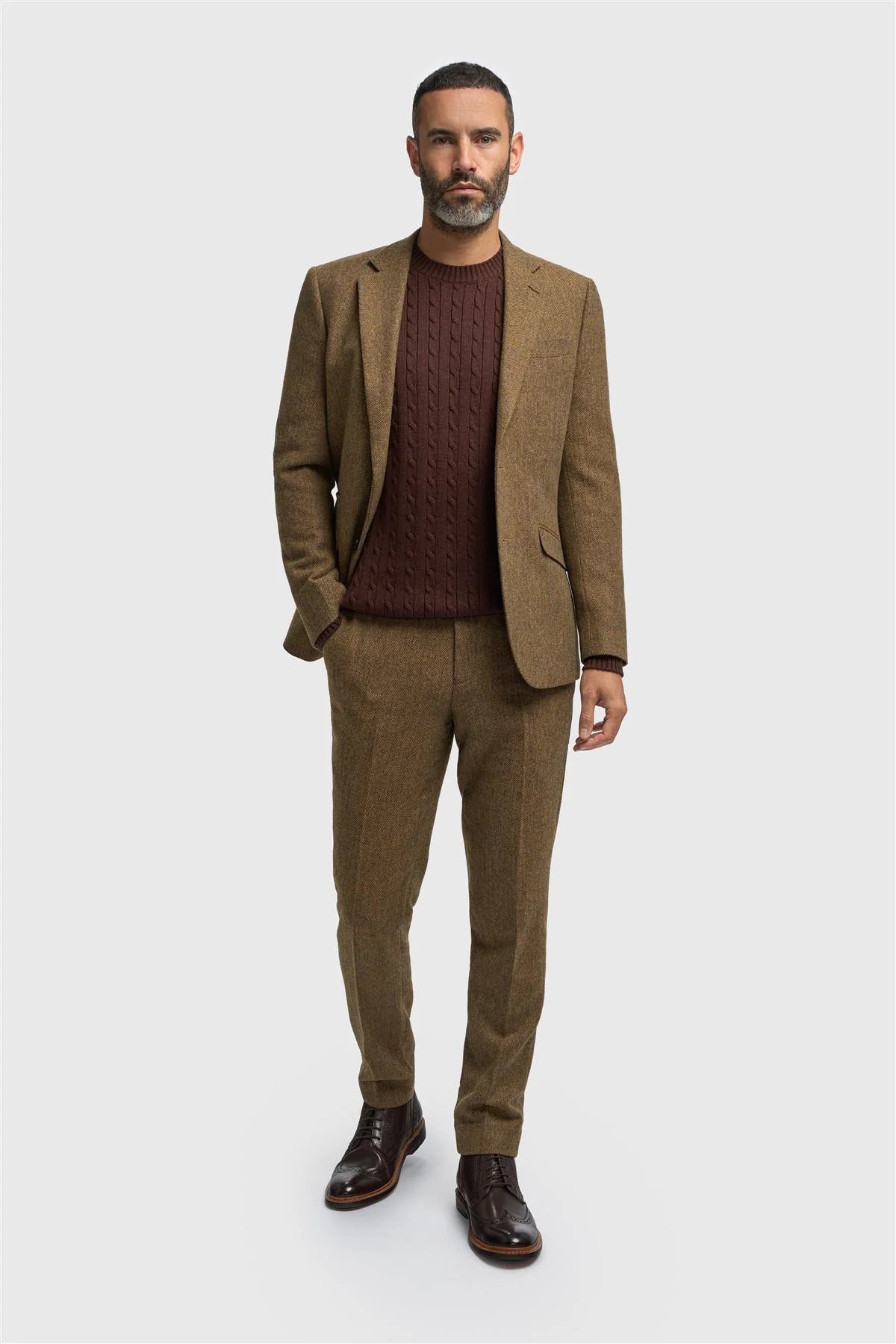 Cavani Thomas Brown Blazer
