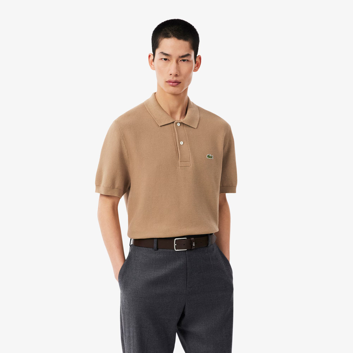 Lacoste Classic Fit Knitted Polo Shirt