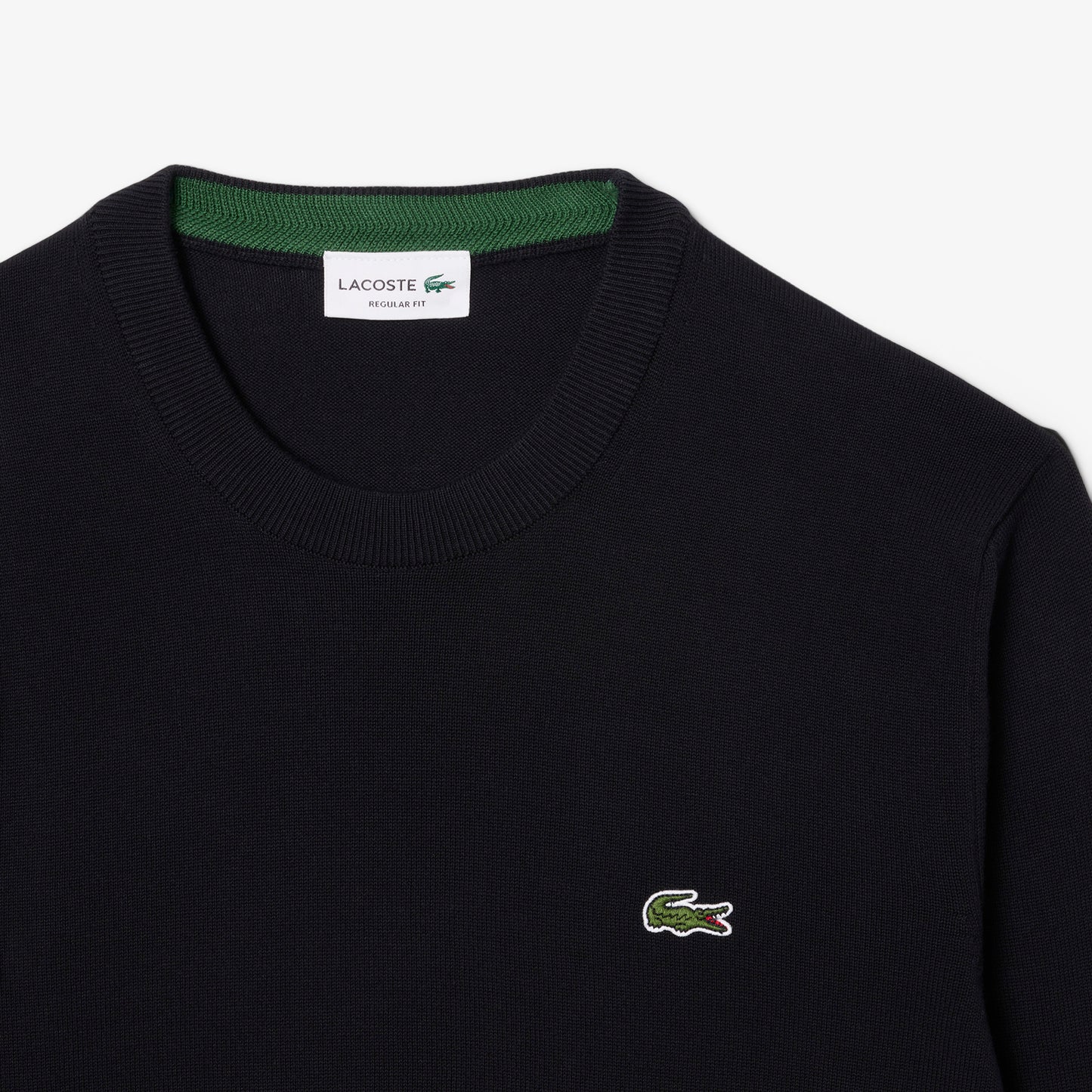 Lacoste Monochrome Crew Neck Sweater