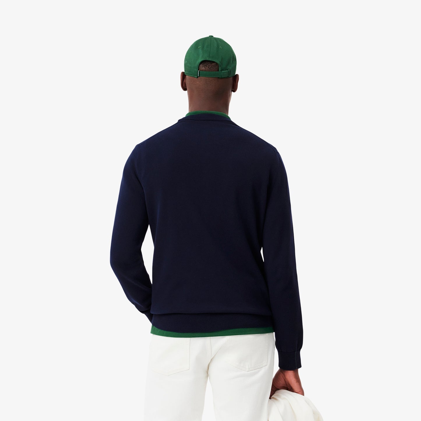 Lacoste Monochrome Crew Neck Sweater