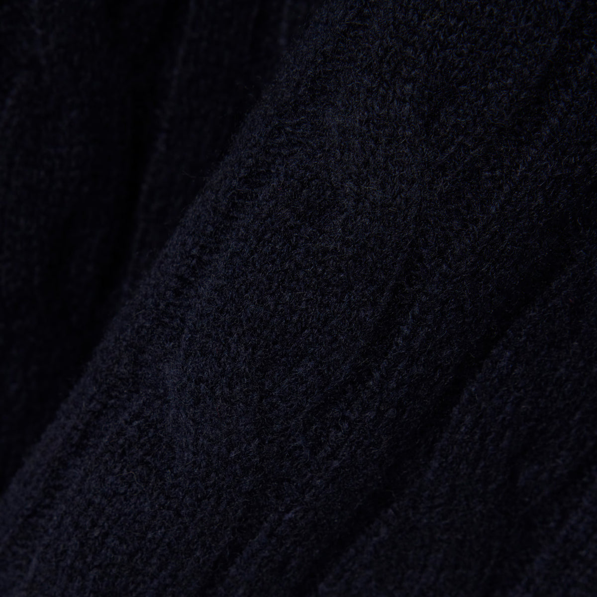 Lacoste Cable Knit Wool Crew Neck Sweater Blue