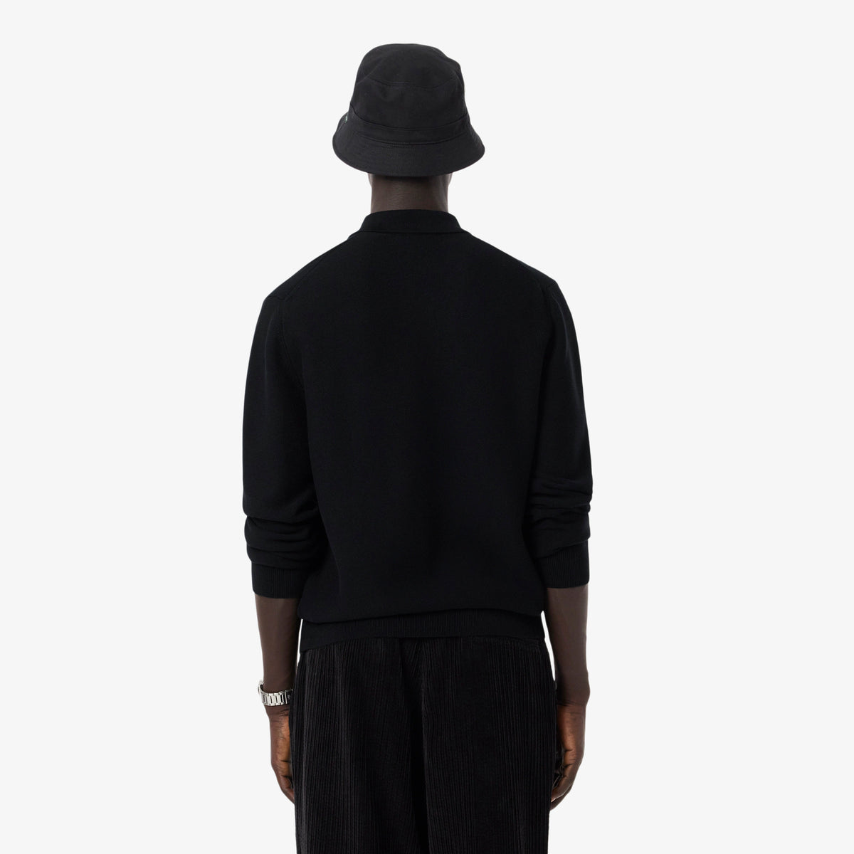 Lacoste Classic Fit Long Sleeved Knitted Polo Shirt