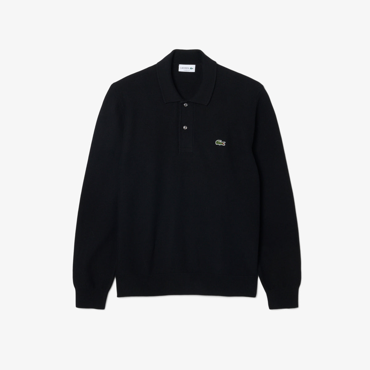 Lacoste Classic Fit Long Sleeved Knitted Polo Shirt
