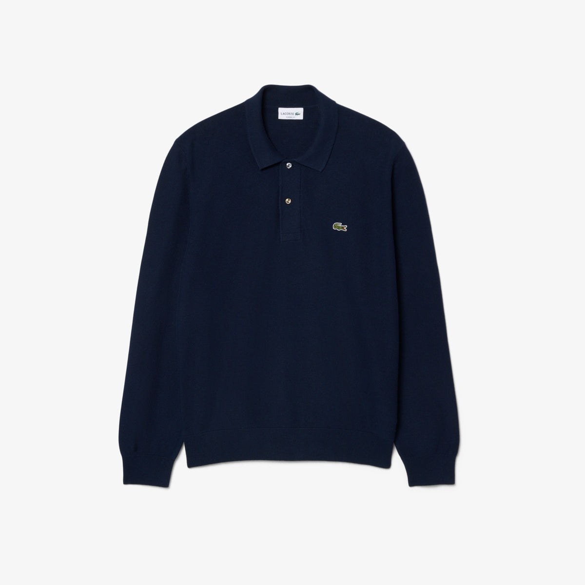 Lacoste Classic Fit Long Sleeved Knitted Polo Shirt