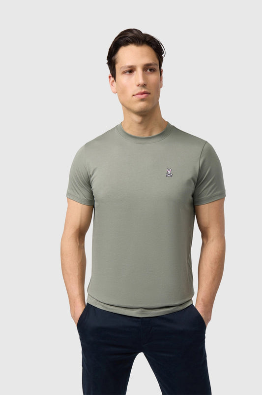 Psycho Bunny Mens Classic Crew Neck Tee