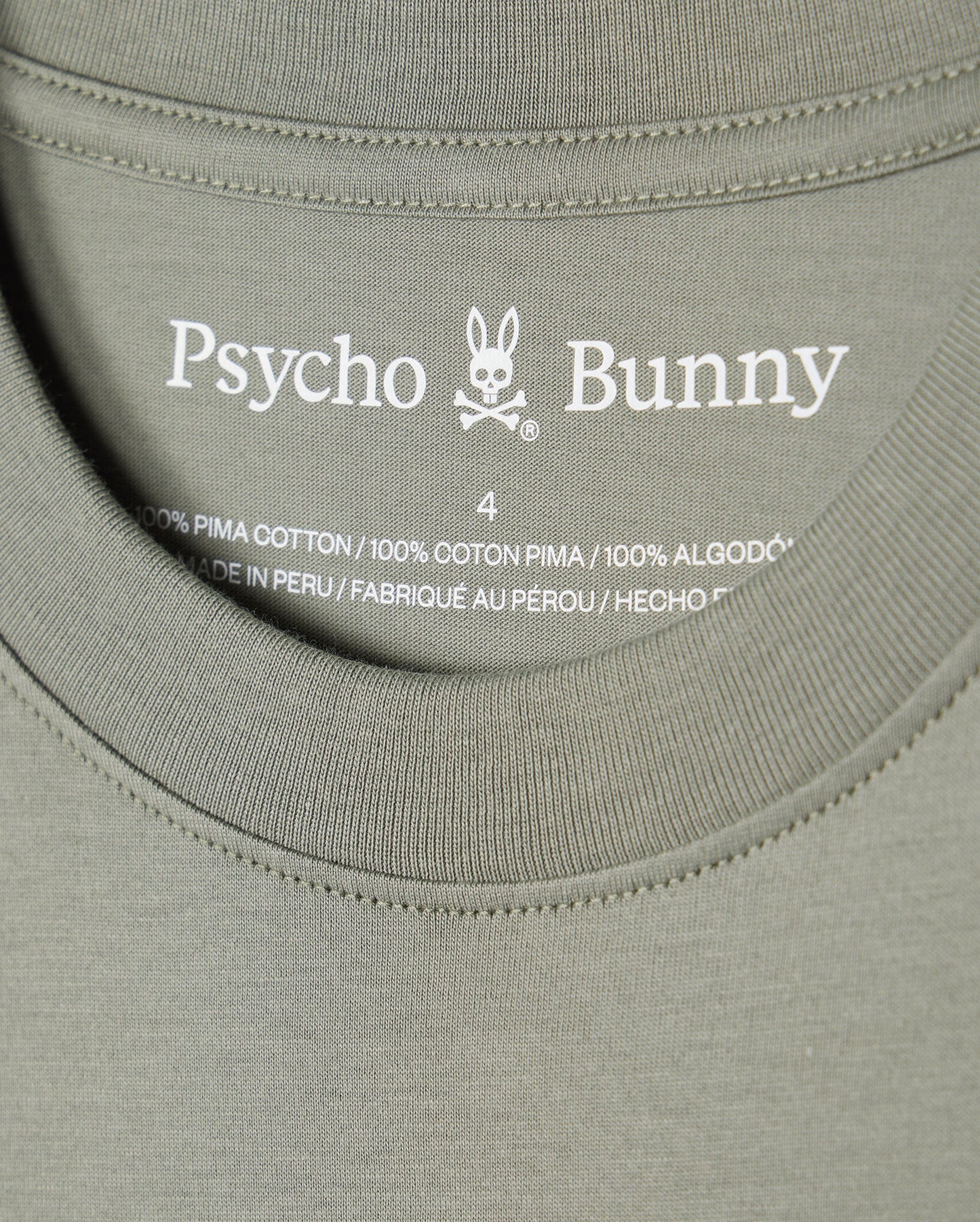 Psycho Bunny Classic Crew Neck Tee