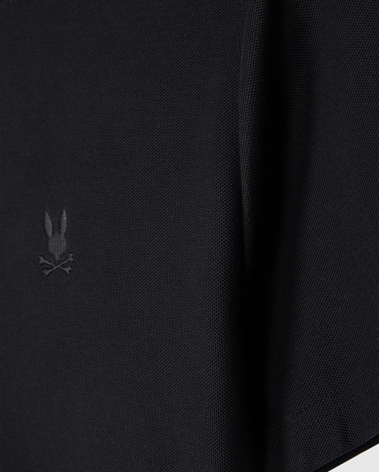 Psycho Bunny Black Stanford Pique Tee