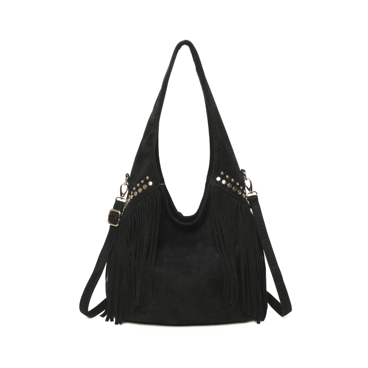 Jamie Bags H713 Tassel Hobo Bag