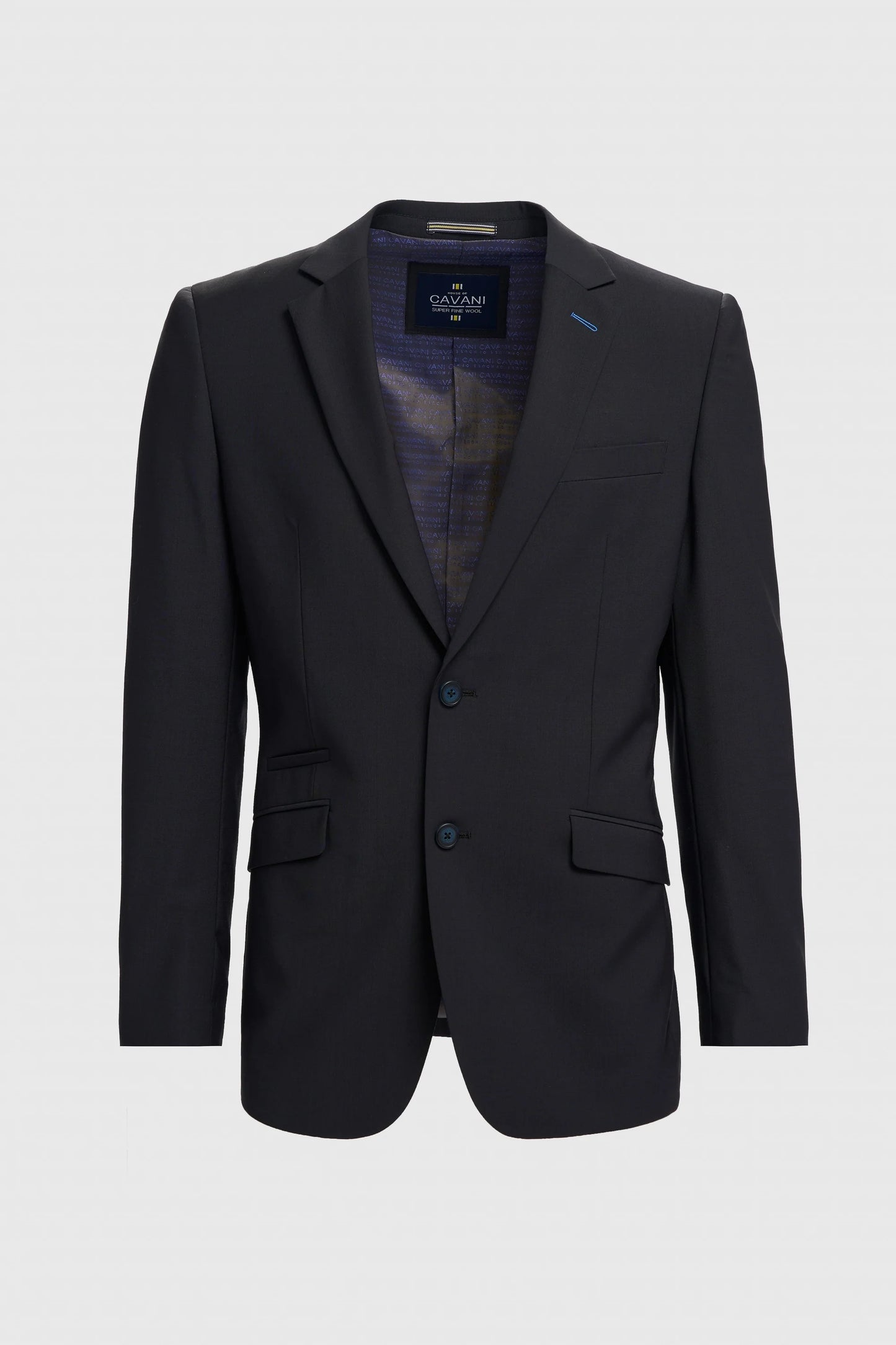 Cavani Bond Wool Rich Midnight Navy Blazer
