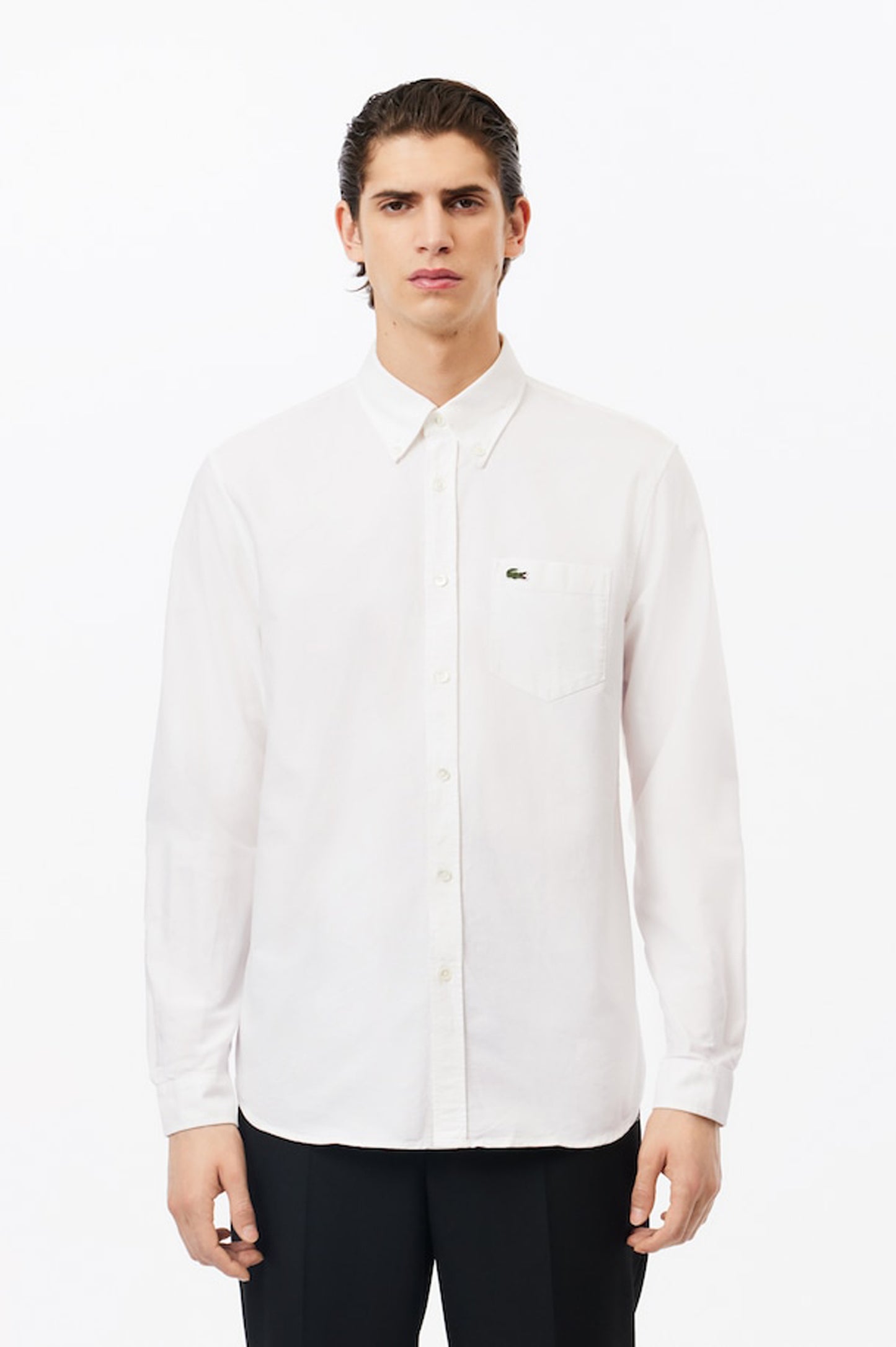 Lacoste Regular Fit Cotton Oxford Shirt